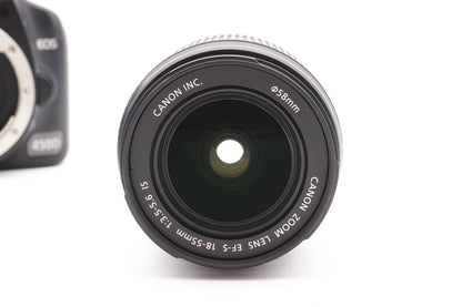 Canon EOS 450D DSLR Digitalkamera Kamera Kit EF-S 18-55mm Objektiv – Refurbished