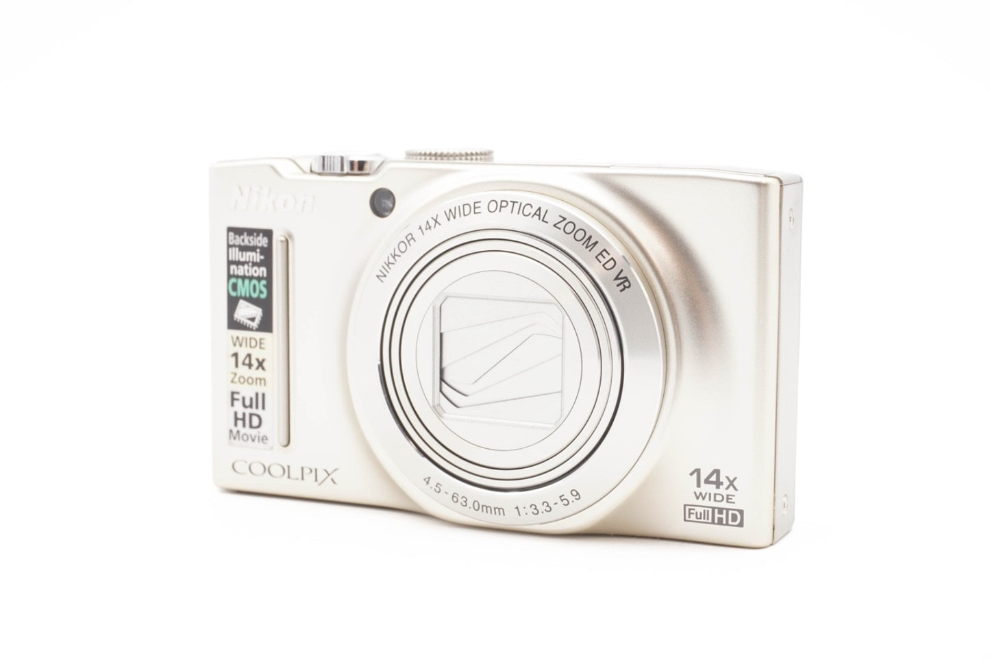 Nikon Coolpix S8200 Kamera Kompakt Digitalkamera Reisekamera - Refurbished