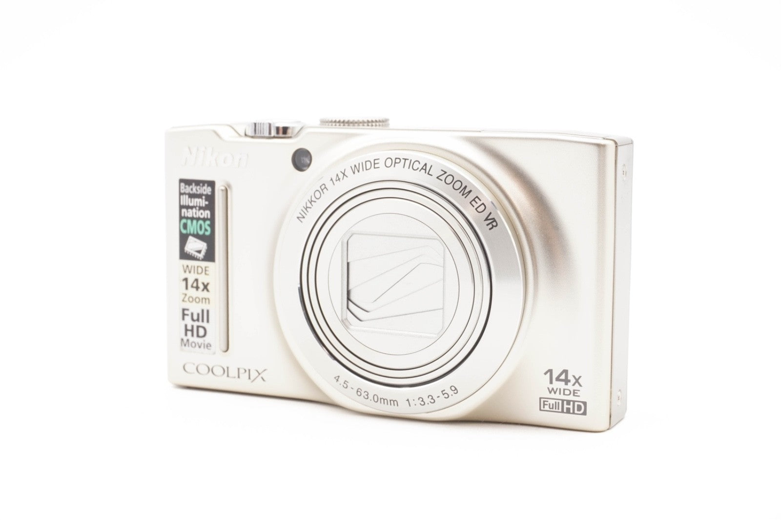 Nikon Coolpix S8200 Kamera Kompakt Digitalkamera Reisekamera - Refurbished