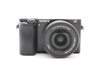 Sony Alpha a 6000 Digitalkamera spiegellose Kamera Sony E 16-50mm | Refurbished