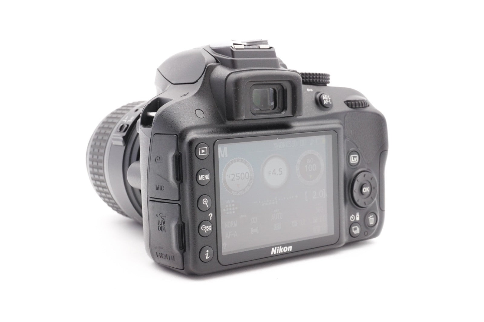 Nikon D3300 Digitalkamera Kamera DSLR + AF-S DX 18-55mm G II Lens - Refurbished