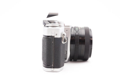 Canon AV-1 Kamera + 35mm Objektiv analoge Spiegelreflexkamera SLR - Gewartet