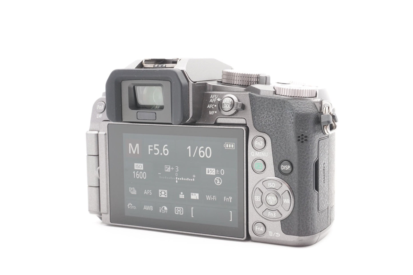 Panasonic Lumix G70 + 14-42mm Kit Systemkamera DSLM 16MP 4K Silber | Refurbished