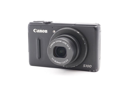 Canon PowerShot S100 Digitalkamera Kamera Kompaktkamera 5x Zoom IS - Refurbished