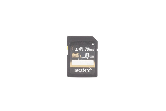 Sony SD 8GB Speicherkarte Card Memory Card SDHC 70MB/s