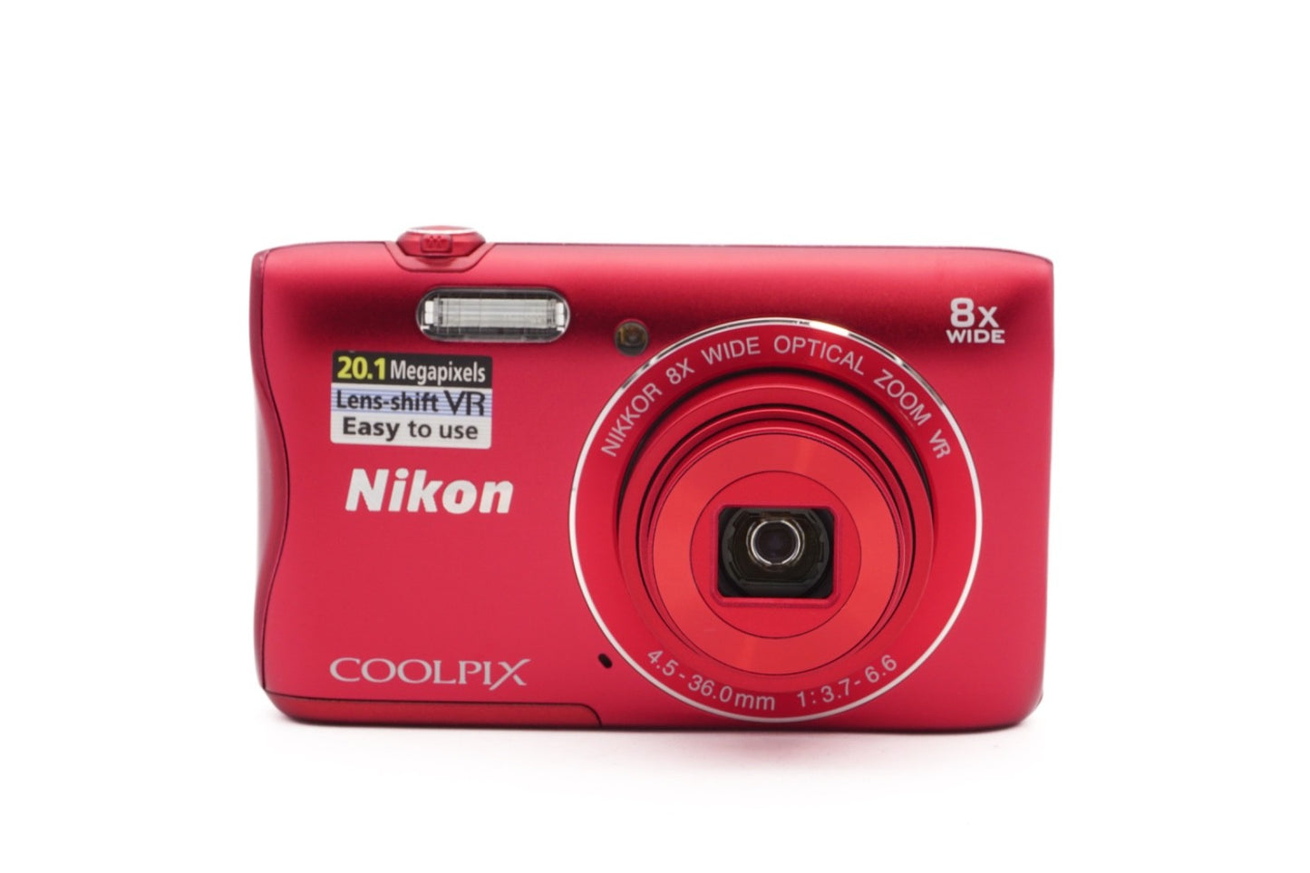 Nikon Coolpix S3700 Digitalkamera Kamera Kompaktkamera Touchscreen – Refurbished