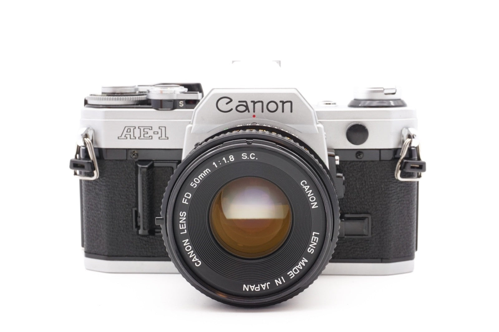 Canon AE-1 Kamera + 50mm Objektiv analoge Spiegelreflexkamera SLR - Gewartet