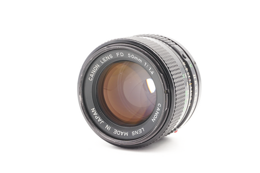 Canon FD 50mm f1.4 nFD Objektiv Prime Portrait Bokeh Lens AE-1 A-1 AV-1 T-90