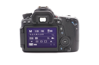 Canon EOS 70D Digitalkamera DSLR Body Spiegelreflex Kamera – Refurbished
