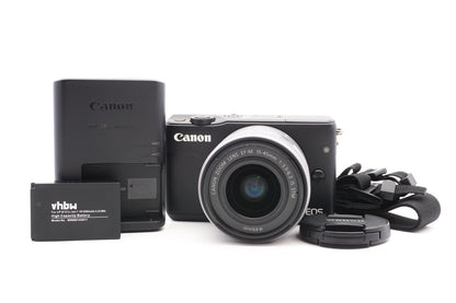 Canon EOS M10 Systemkamera Digitalkamera Kamera Kit 15-45mm Lens – Refurbished