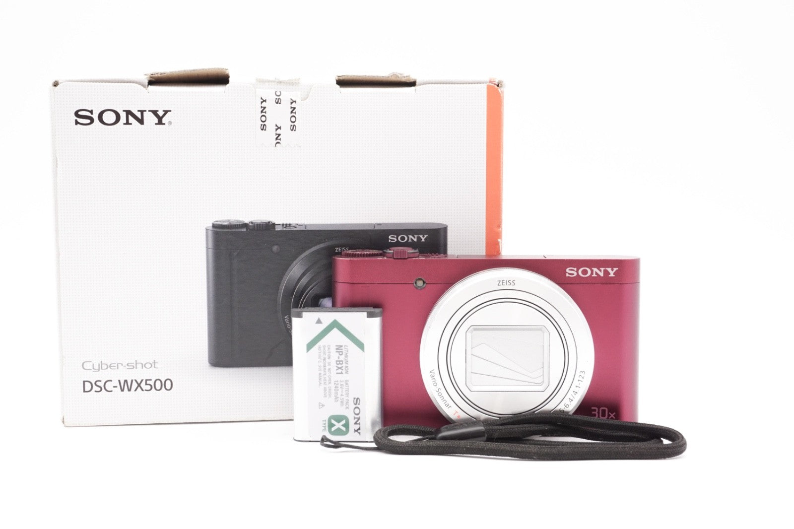 Sony CyberShot DSC-WX500 Digitalkamera Kamera Kompaktkamera 30x Zoom Refurbished