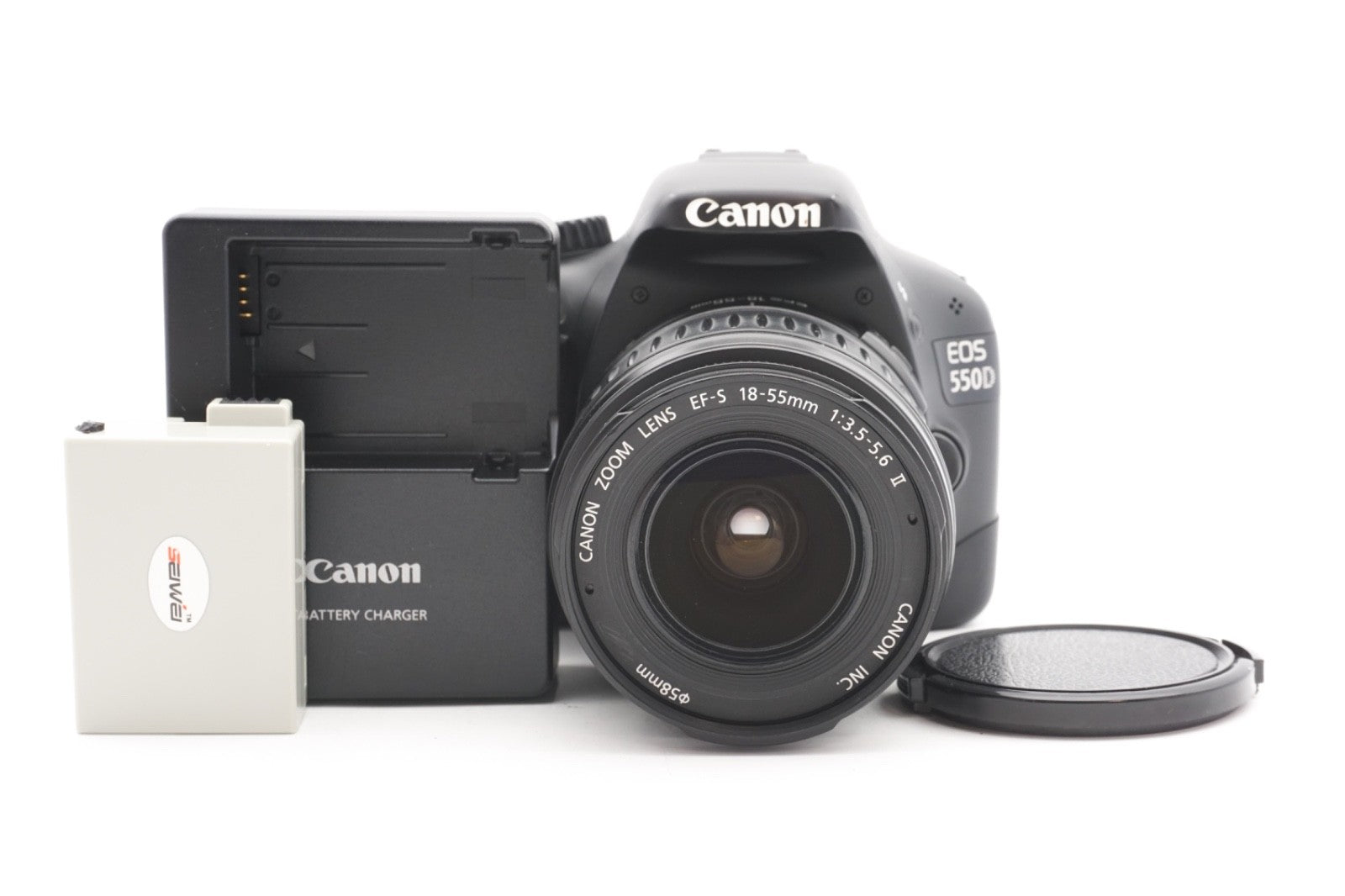 Canon EOS 550D DSLR Digitalkamera Kamera Kit 18-55mm Objektiv – Refurbished