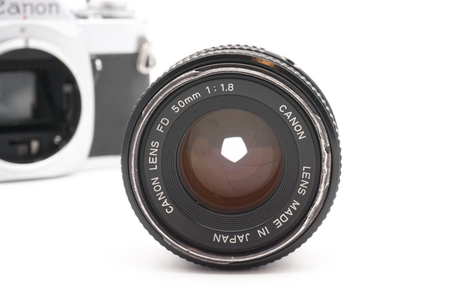 Canon AV-1 Analog SLR Kamera Kit 50mm f1.8 Objektiv – Gewartet