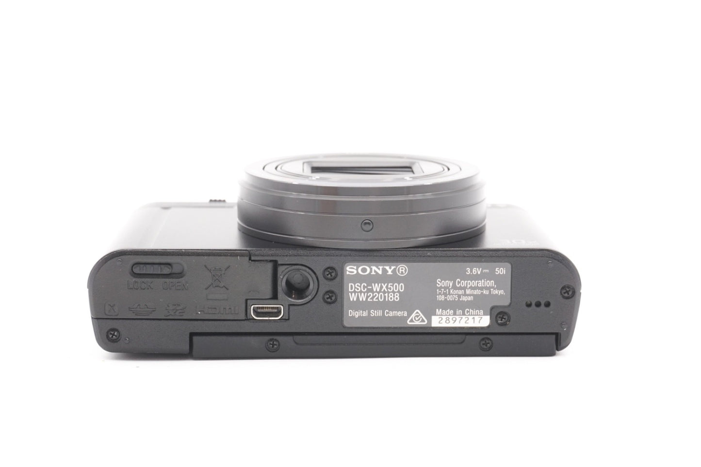 Sony CyberShot DSC-WX500 Digitalkamera Kamera Kompaktkamera 30x Zoom Refurbished