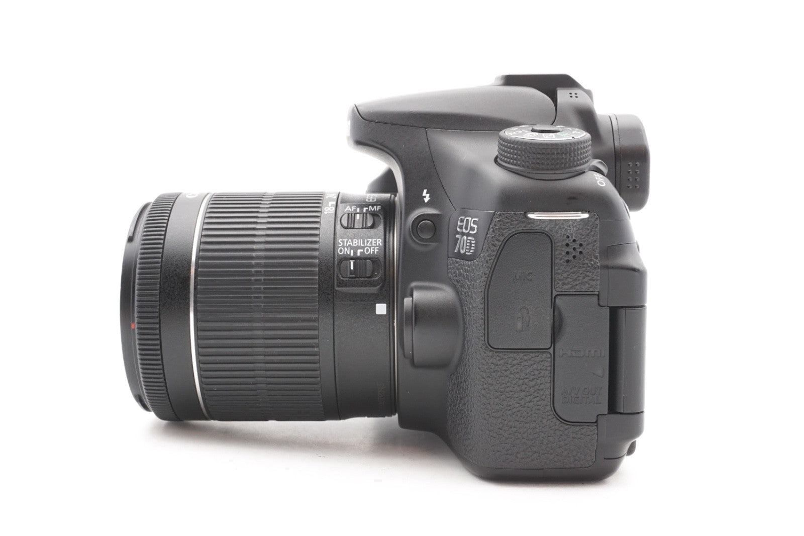 Canon EOS 70D DSLR Digitalkamera Kamera Kit EF-S 18-55mm Objektiv – Refurbished