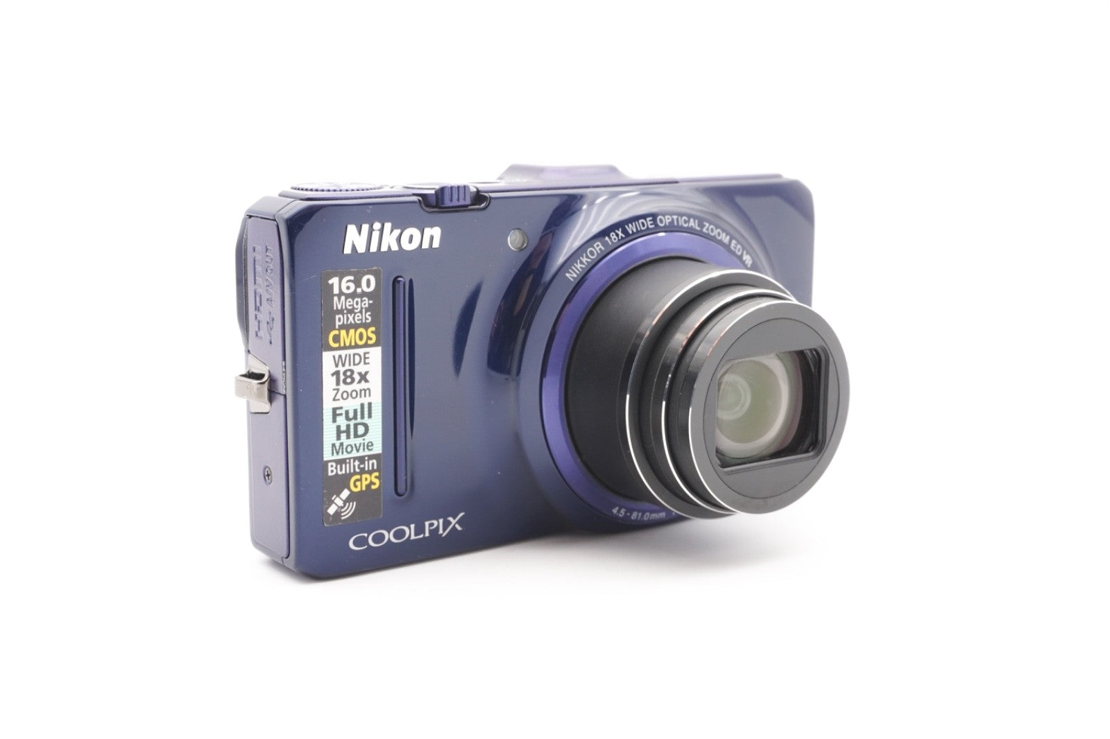 Nikon Coolpix S9300 Digitalkamera Kamera Kompaktkamera Reisezoom - Refurbished