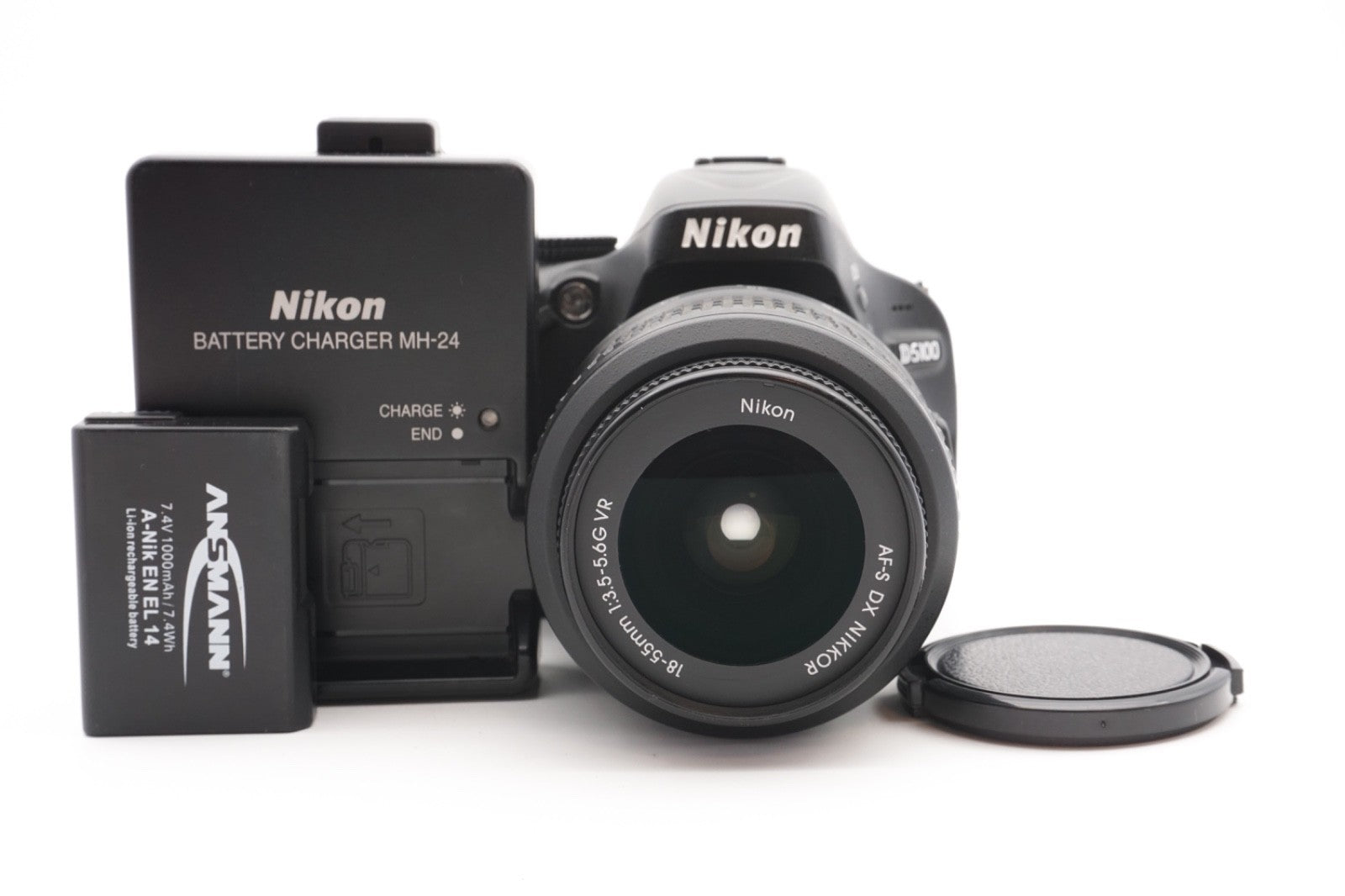 Nikon D5100 DSLR Digitalkamera Kamera Kit 18-55mm Objektiv – Refurbished