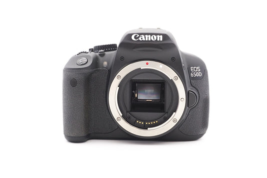 Canon EOS 650D Digitalkamera Body DSLR Spiegelreflex Kamera – Refurbished