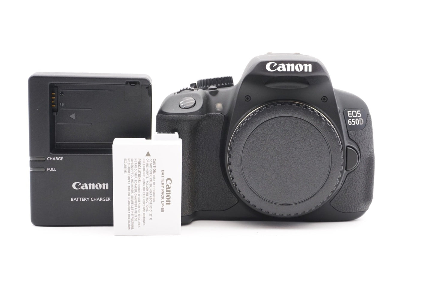 Canon EOS 650D Digitalkamera Body DSLR Spiegelreflex Kamera – Refurbished