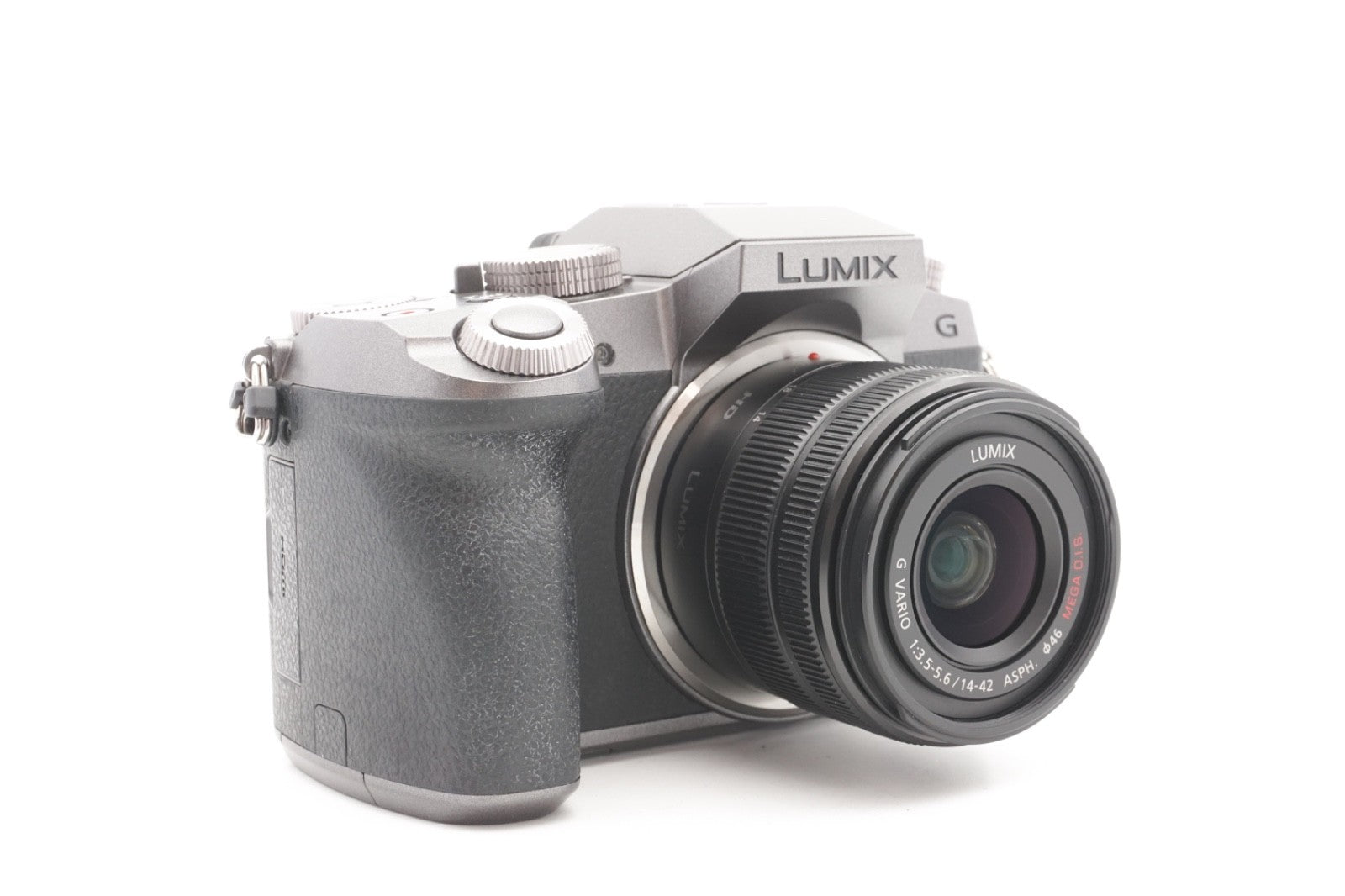 Panasonic Lumix G70 + 14-42mm Kit Systemkamera DSLM 16MP 4K Silber | Refurbished