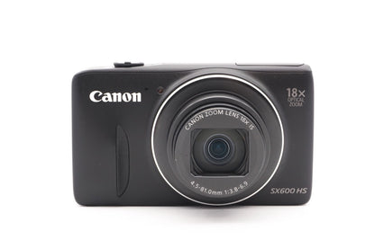 Canon PowerShot SX600 HS Digitalkamera Kompaktkamera Kamera Zoom - Refurbished
