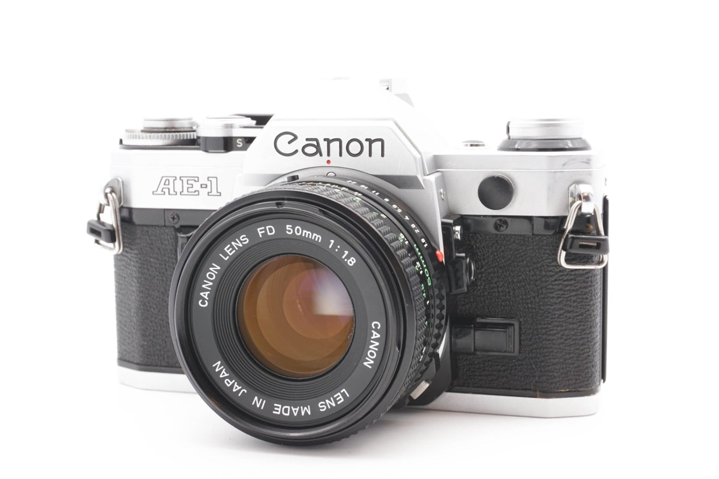 Canon AE-1 Kamera + 50mm Objektiv analoge Spiegelreflexkamera SLR - Gewartet