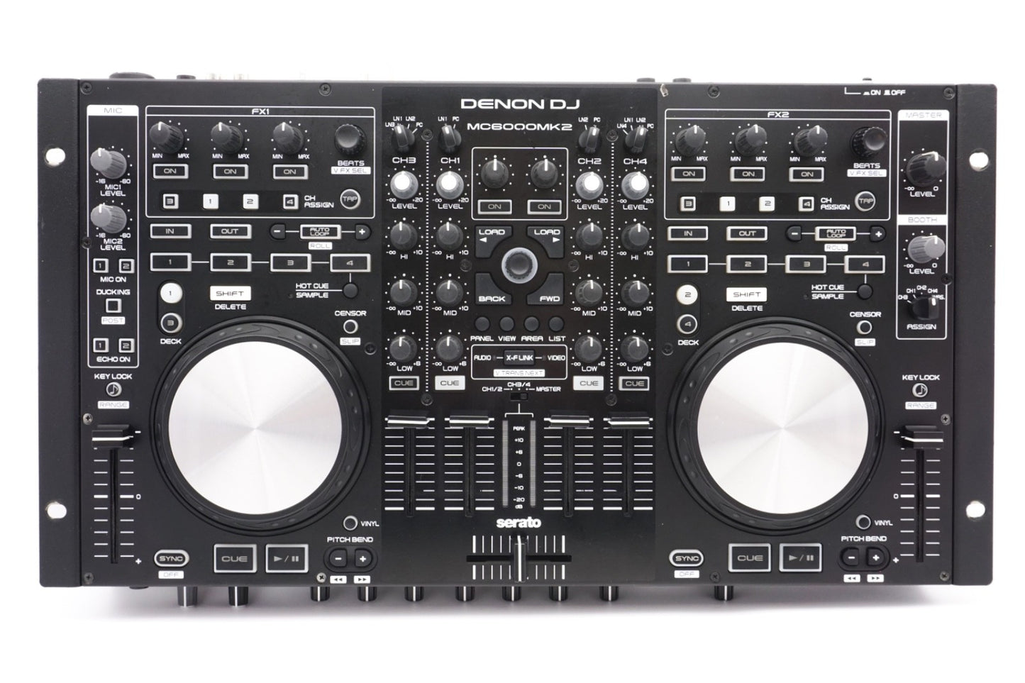 Denon DN-MC6000MK2 DJ Controller USB MIDI 4-Kanal Mixer – Refurbished