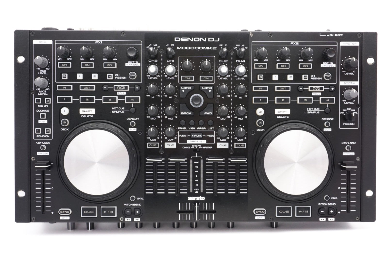 Denon DN-MC6000MK2 DJ Controller USB MIDI 4-Kanal Mixer – Refurbished
