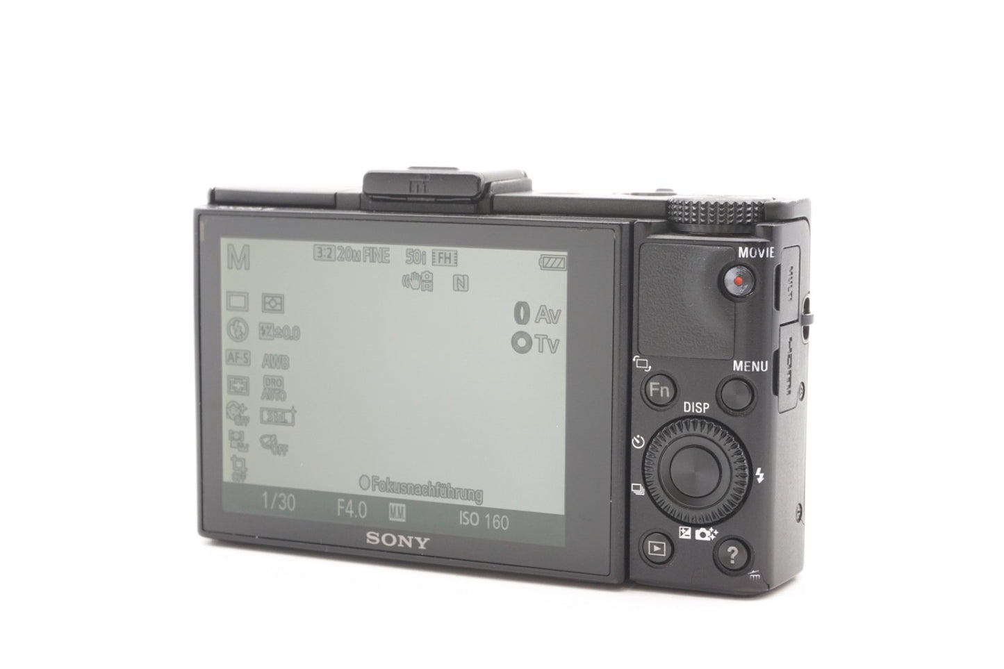 Sony DSC-RX100 II M2 Digitalkamera Kompaktkameras Reise Kamera - Refurbished