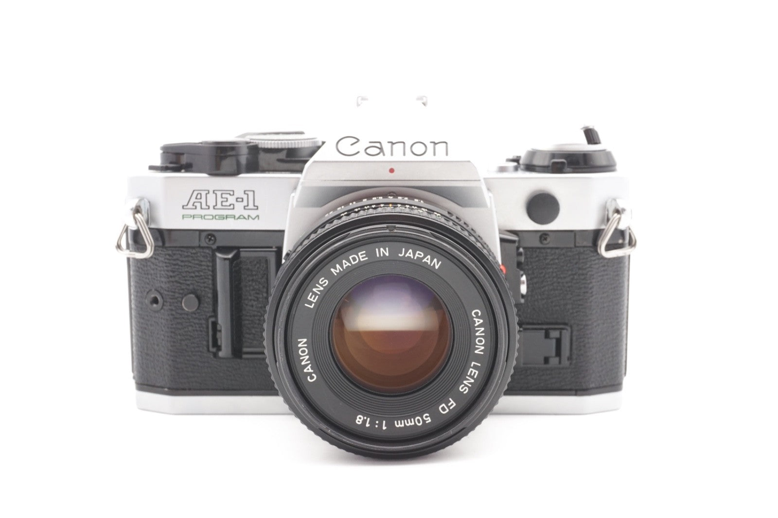 Canon AE-1 Program Kamera + 50mm Objektiv analoge Spiegelreflexkamera - Gewartet