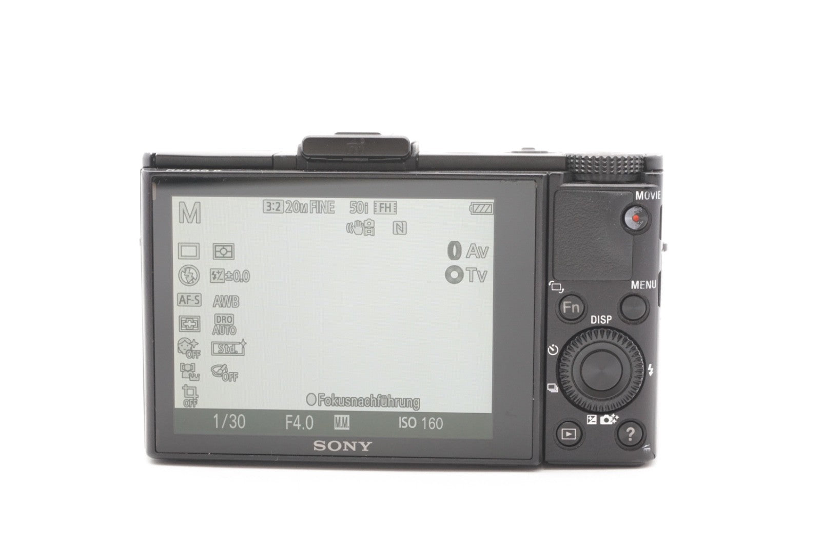 Sony DSC-RX100 II M2 Digitalkamera Kompaktkameras Reise Kamera - Refurbished