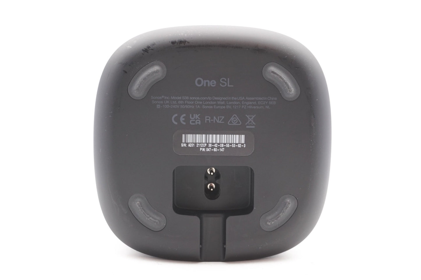 Sonos One SL Schwarz WLAN Lautsprecher Multiroom AirPlay 2 S38 – Refurbished