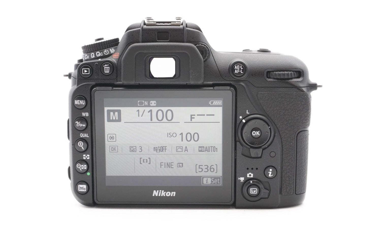Nikon D7500 Digitalkamera Body Spiegelreflex Kamera DSLR – Refurbished