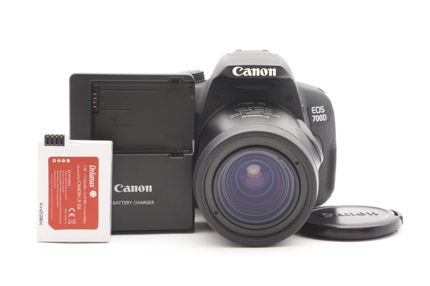 Canon EOS 700D Digitalkamera DSLR Kamera + EF 35-80mm Zoom Kit | Refurbished
