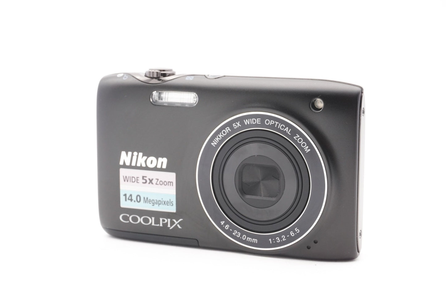 Nikon Coolpix S3100 Digitalkamera 14MP Kamera Schwarz Kompaktkamera Refurbished