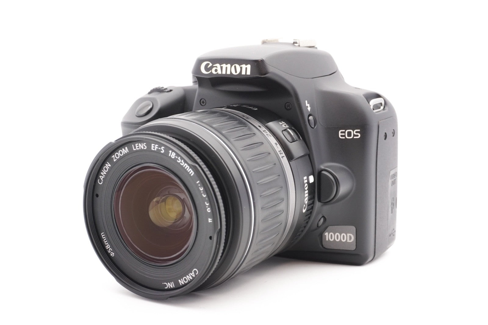 Canon EOS 1000D Digitalkamera Spiegelreflex Kamera + EF-S 18-55mm II Refurbished
