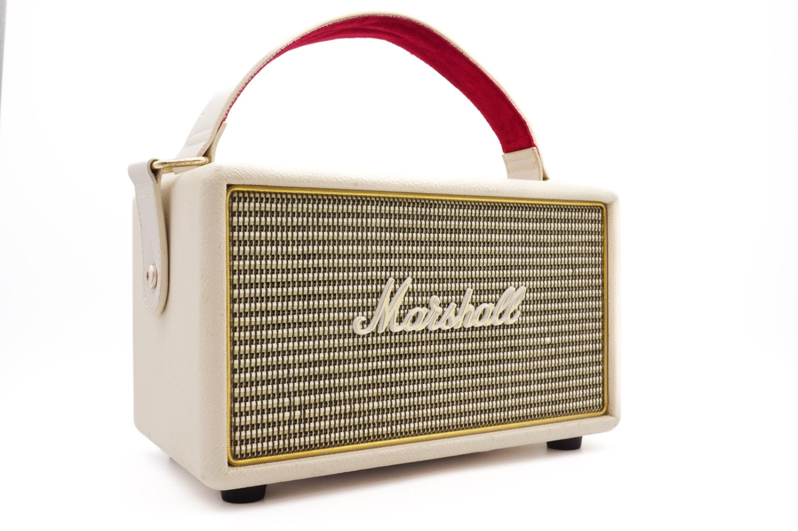 Marshall Kilburn Creme-Weiß Bluetooth Lautsprecher Box – Refurbished