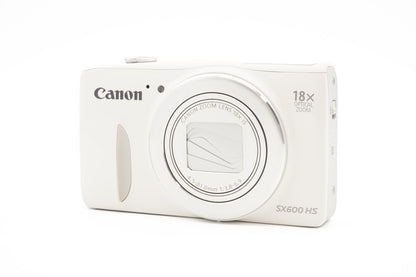 Canon PowerShot SX600 HS Digitalkamera Kompaktkamera Kamera 18x Zoom Refurbished