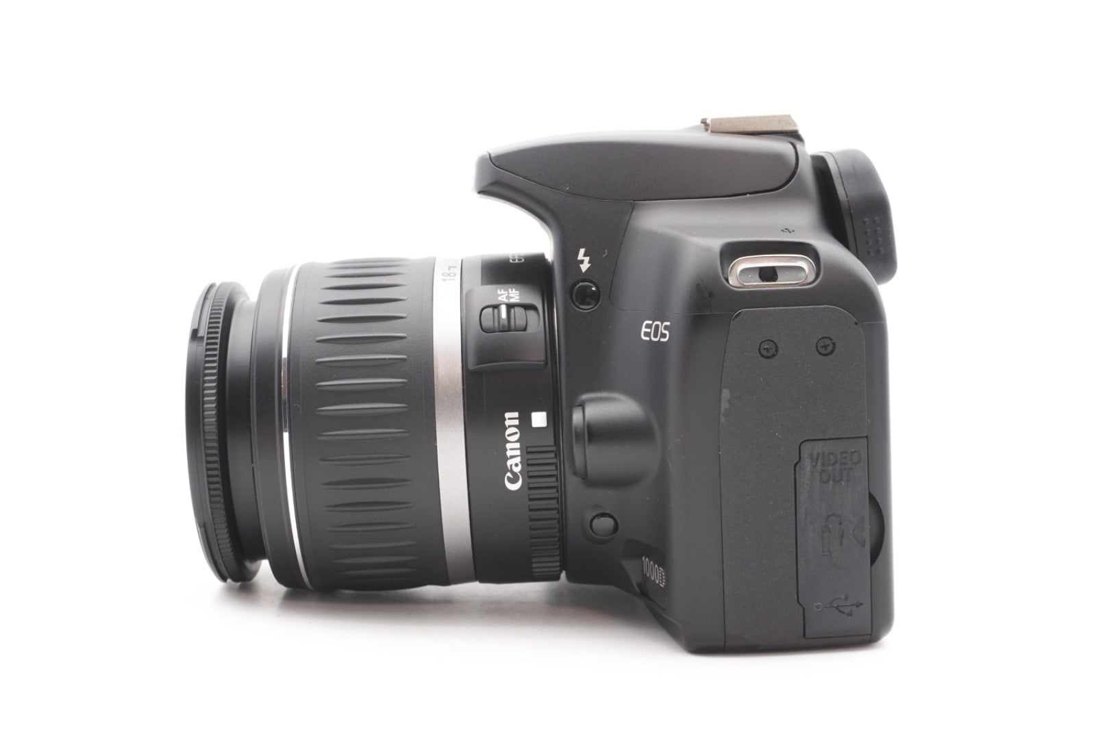 Canon EOS 1000D DSLR Digitalkamera Kamera Kit 18-55mm Objektiv – Geprüft