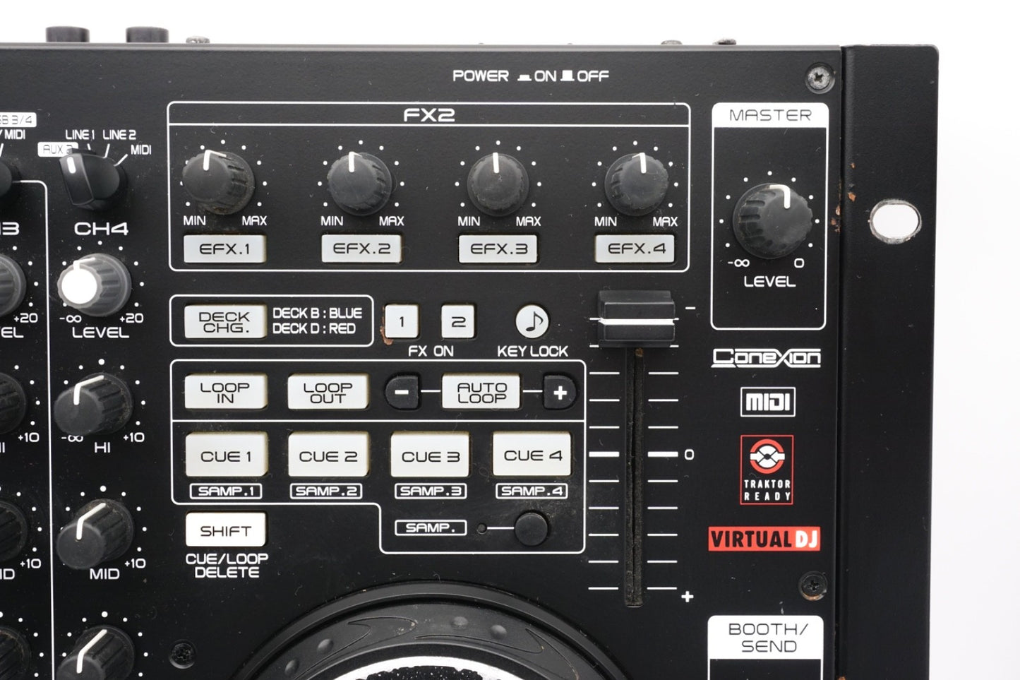 Denon DN-MC6000 DJ Controller USB MIDI 4-Kanal Mixer – Refurbished
