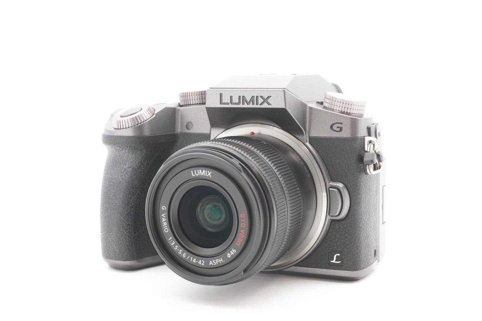 Panasonic Lumix G70 + 14-42mm Kit Systemkamera DSLM 16MP 4K Silber | Refurbished