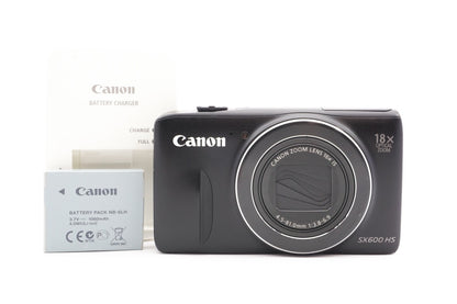 Canon PowerShot SX600 HS Digitalkamera Kompaktkamera Kamera Zoom - Refurbished