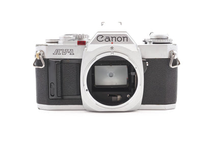 Canon AV-1 Analog SLR Kamera Kit 50mm f1.8 Objektiv – Gewartet