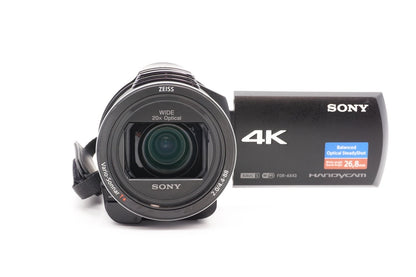 Sony FDR-AX43 4K Camcorder Videokamera 20x Zoom Stabilisierung – Refurbished