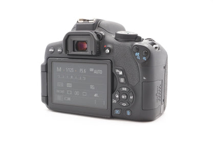Canon EOS 750D Digitalkamera + EF-S 18-55mm IS STM Kamera DSLR Kit | Refurbished