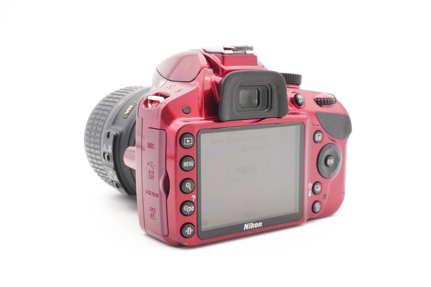 Nikon D3200 Digitalkamera Spiegelreflexkamera DSLR + AF-S 18-55mm - Refurbished