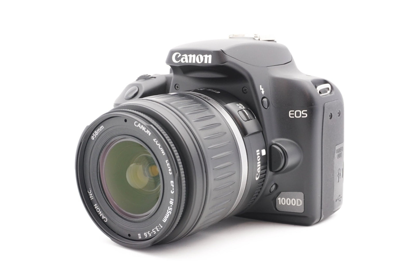 Canon EOS 1000D Digitalkamera Spiegelreflex Kamera + EF-S 18-55mm II Refurbished