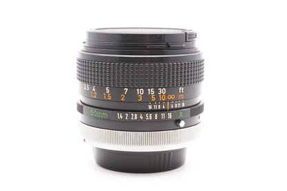 Canon FD 50mm f1.4 SSC FD Objektiv Prime Portrait Bokeh Lens AE-1 A-1 AV-1 T-90