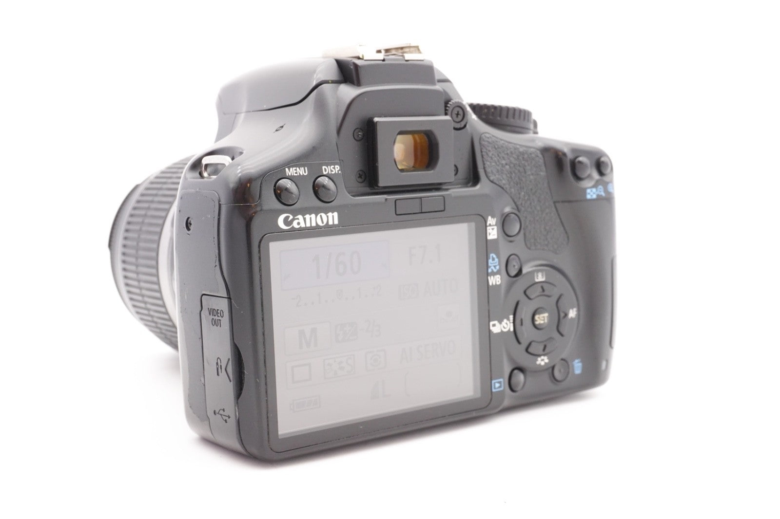 Canon EOS 450D DSLR Digitalkamera Kamera Kit EF-S 18-55mm Objektiv – Refurbished