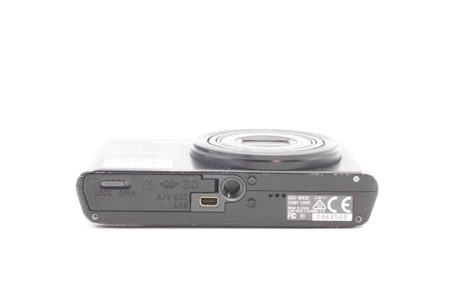 Sony CyberShot DSC-W830 Digitalkamera Kamera Zeiss Kompaktkamera  - Refurbished